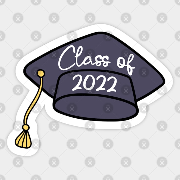 Graduation Class of 2022 Senior Sticker by RetroDesign